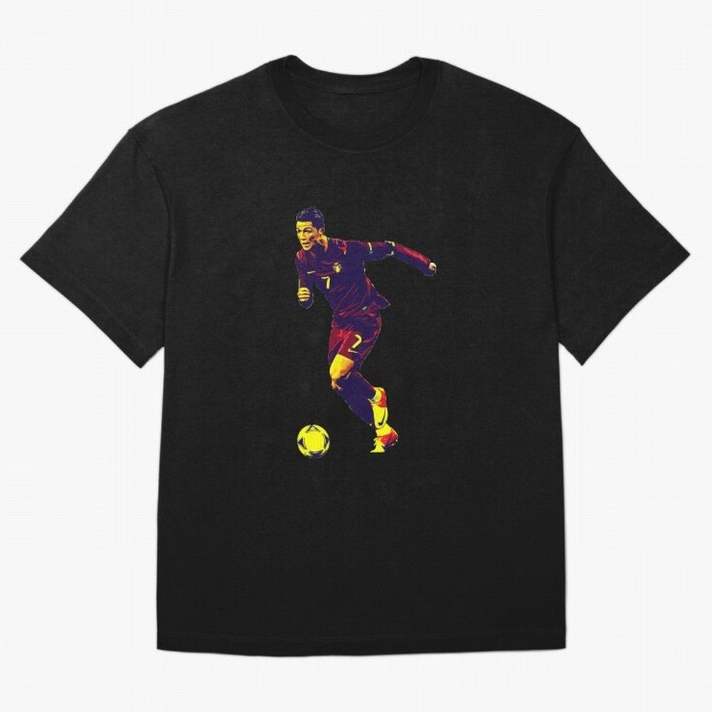 Cristianno Ronaldo Oversized T-Shirt Experience the Global Stage of FIFA World Cup 2026 Spirit, Inspired by Netherlands, Messi, Tournament Hype, Historic Matchups, Family Viewing Parties and Global Sports Pride; Great for Supporters Who Love