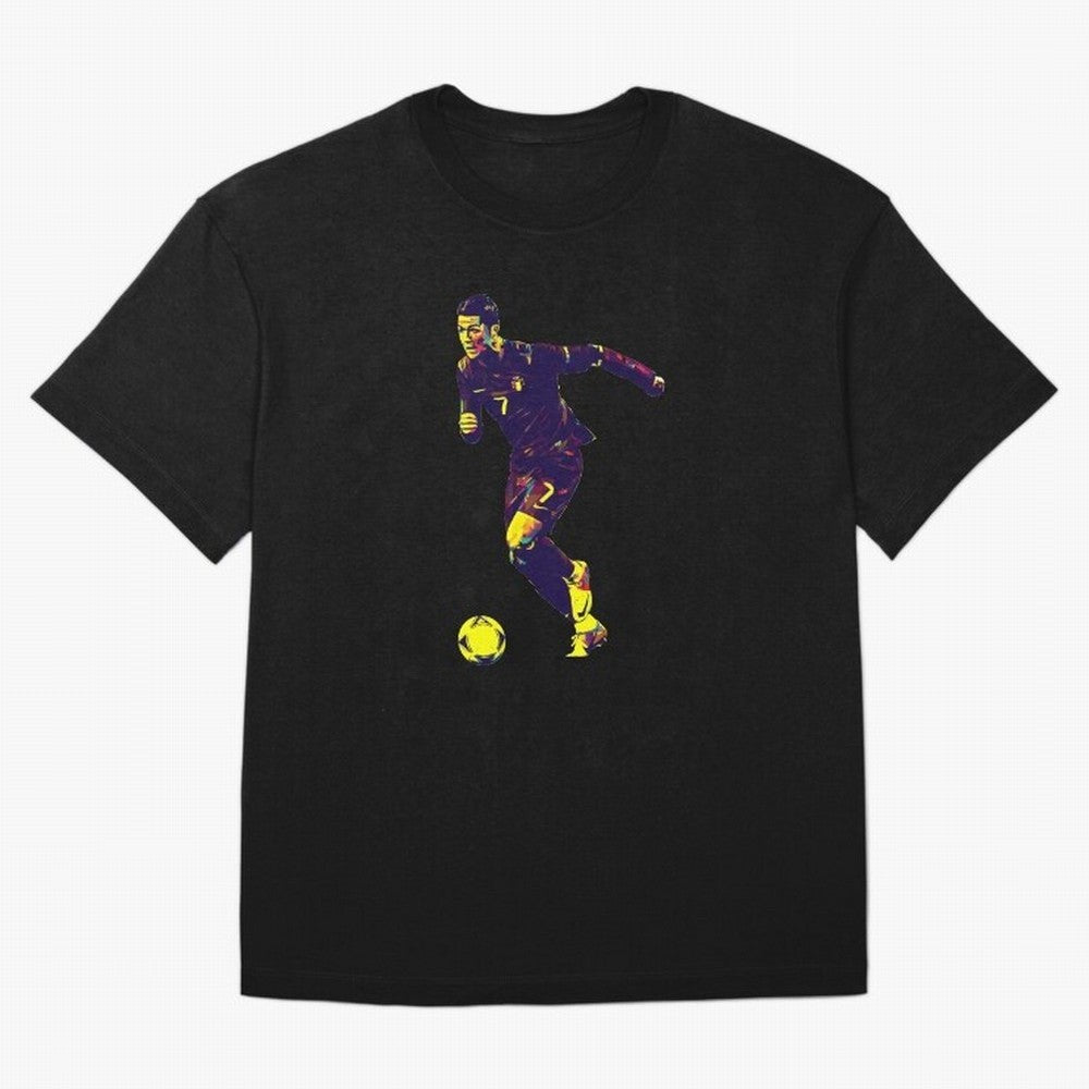 Cristiano Ronaldo Oversized T-Shirt Wear the Spirit of FIFA World Cup 2026 Group Stage Built around CR7, Argentina, France and Brazil Energy, Championship Spirit, Famous Goals, Roaring Crowds and International Football Unity; Made for Die Hard