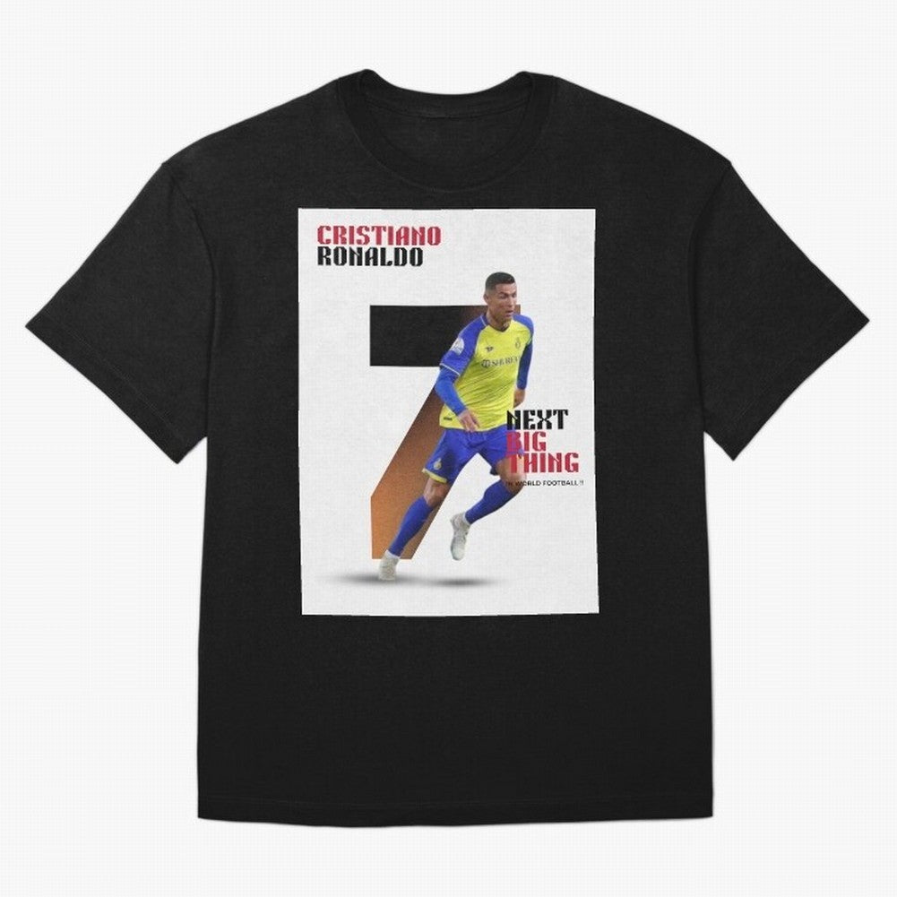 Cristiano Ronaldo (CR7) Oversized T-Shirt Refresh the FIFA World Cup 2026 USA Canada Mexico Journey through Neymar Highlights, Argentina and Brazil Pride, Global Supporter Spirit, Legendary Goals, National Colors and Tournament Celebration; Ideal
