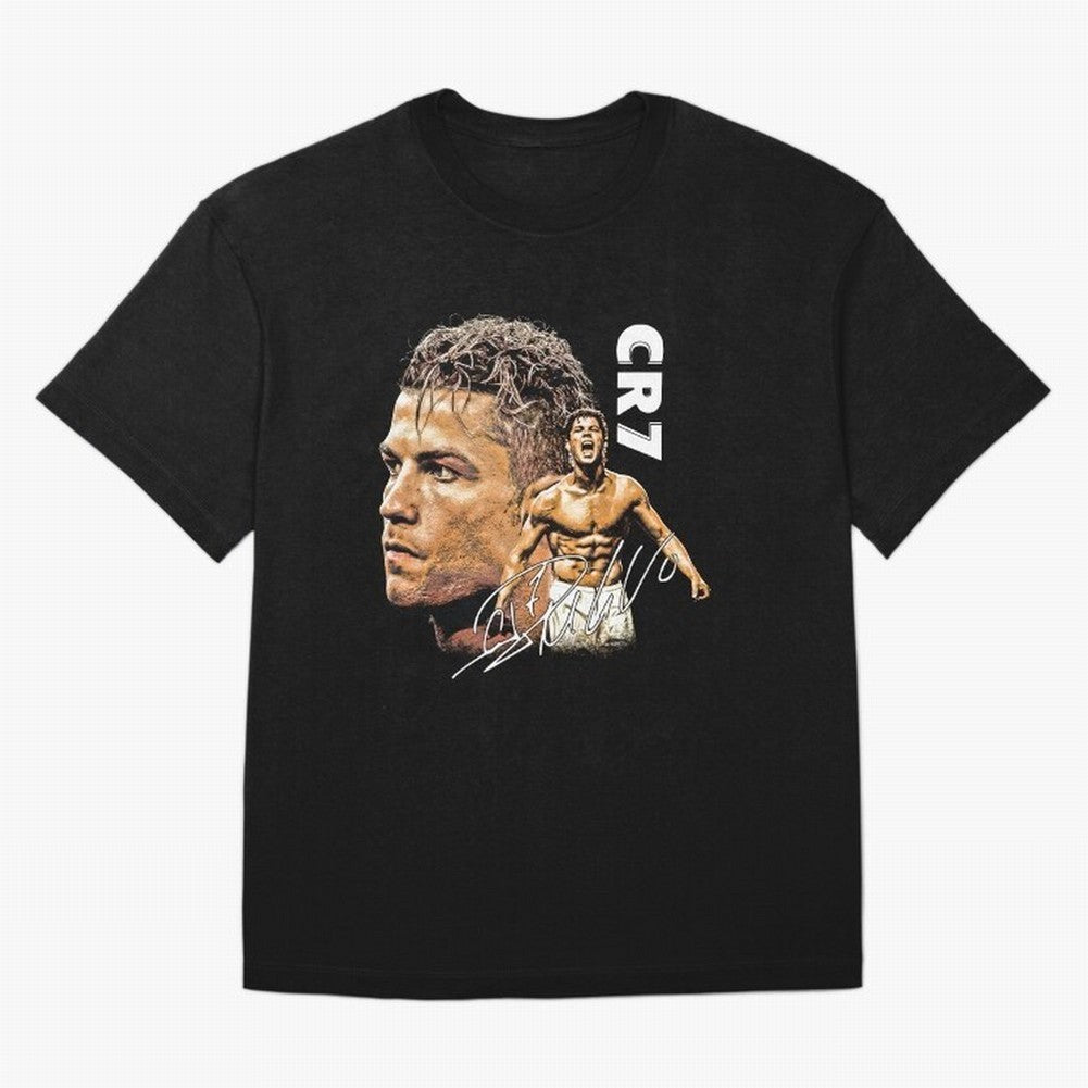 Cristiano Ronaldo Football Legend T-Shirt Oversized T-Shirt Join the Global Buzz around FIFA World Cup 2026 Group Stage for Fans of Mbappe and Neymar and Germany, Bringing Global Supporter Spirit, Legendary Goals, National Colors and Tournament