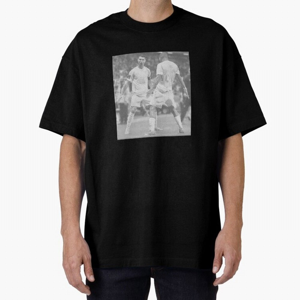 Cristiano Ronaldo Cr7 Oversized T-Shirt Bring Retro Soccer Energy to FIFA World Cup 2026 USA Canada Mexico Spirit, Connected to Spain and Netherlands, CR7, Tournament Hype, Historic Matchups, Family Viewing Parties and Global Sports Pride; Made for