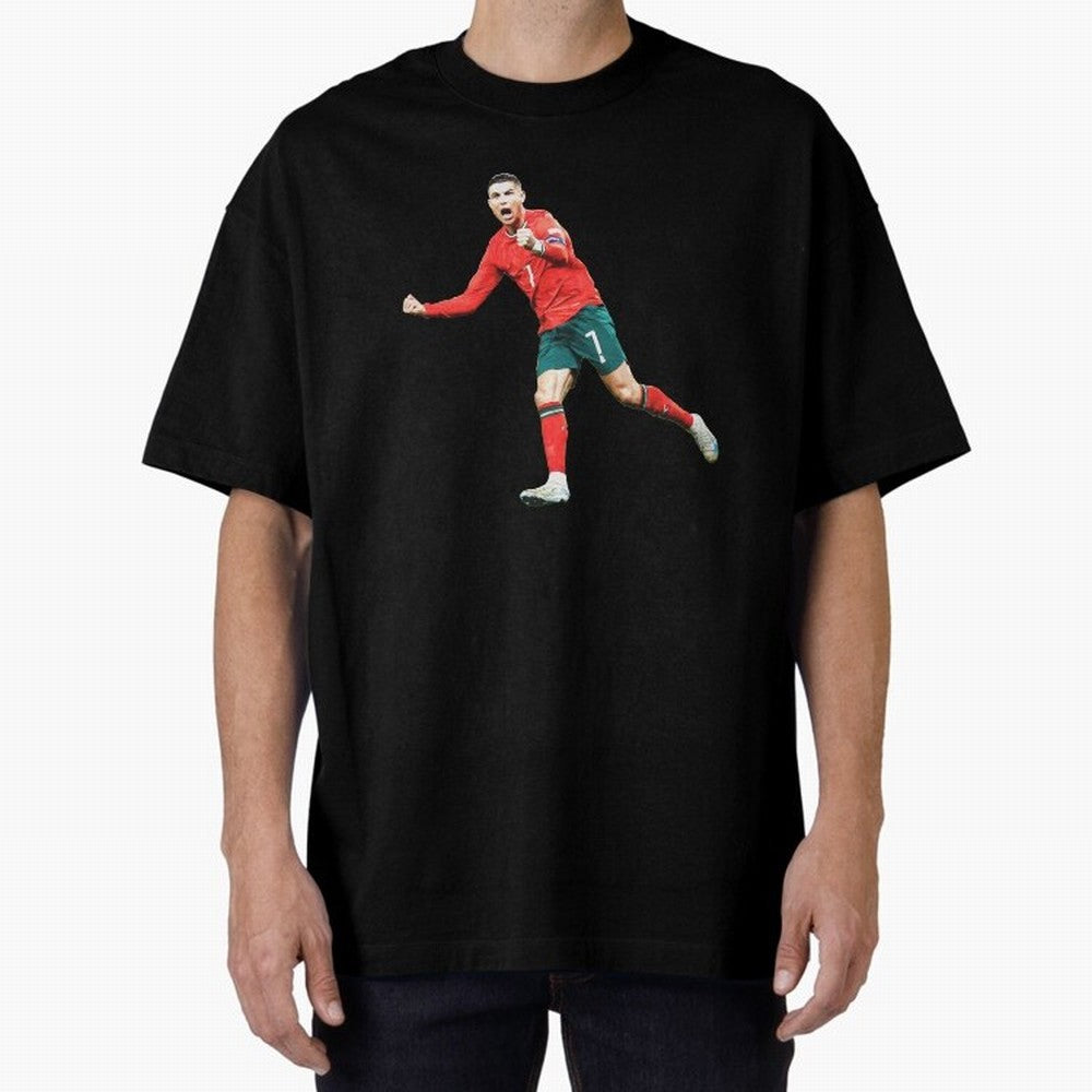 Cristiano Ronaldo Oversized T-Shirt Bring FIFA World Cup 2026 USA Canada Mexico Made for Neymar, Argentina, France and Brazil Energy, Soccer Culture, Superstar Moments, National Team Dreams and Competitive Fire; Ideal for Football Dads, Football
