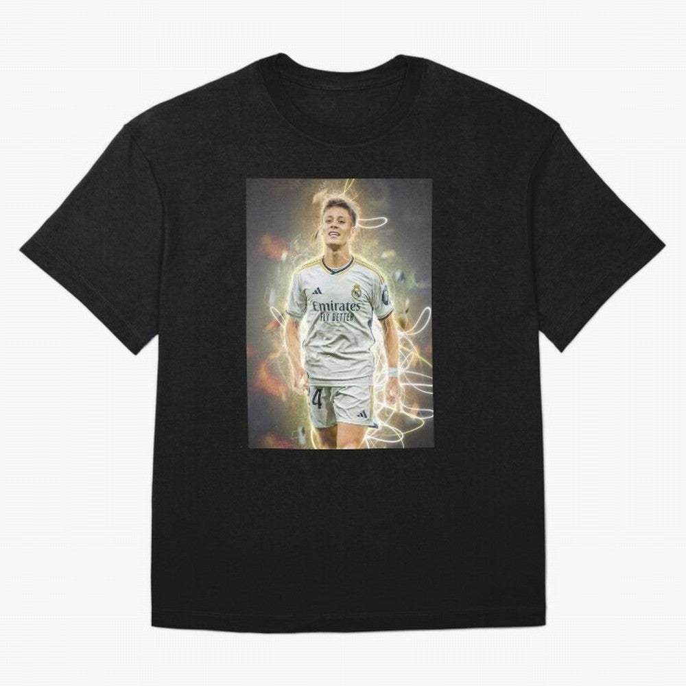Arda Guler Oversized T-Shirt Fuel the Hype around Match Day Hype around FIFA World Cup 2026 Group Stage, Haaland, Germany, Retro Football Energy, Iconic Rivalries, Trophy Chase Drama and Stadium Atmosphere; Made for Die Hard Supporters, Soccer