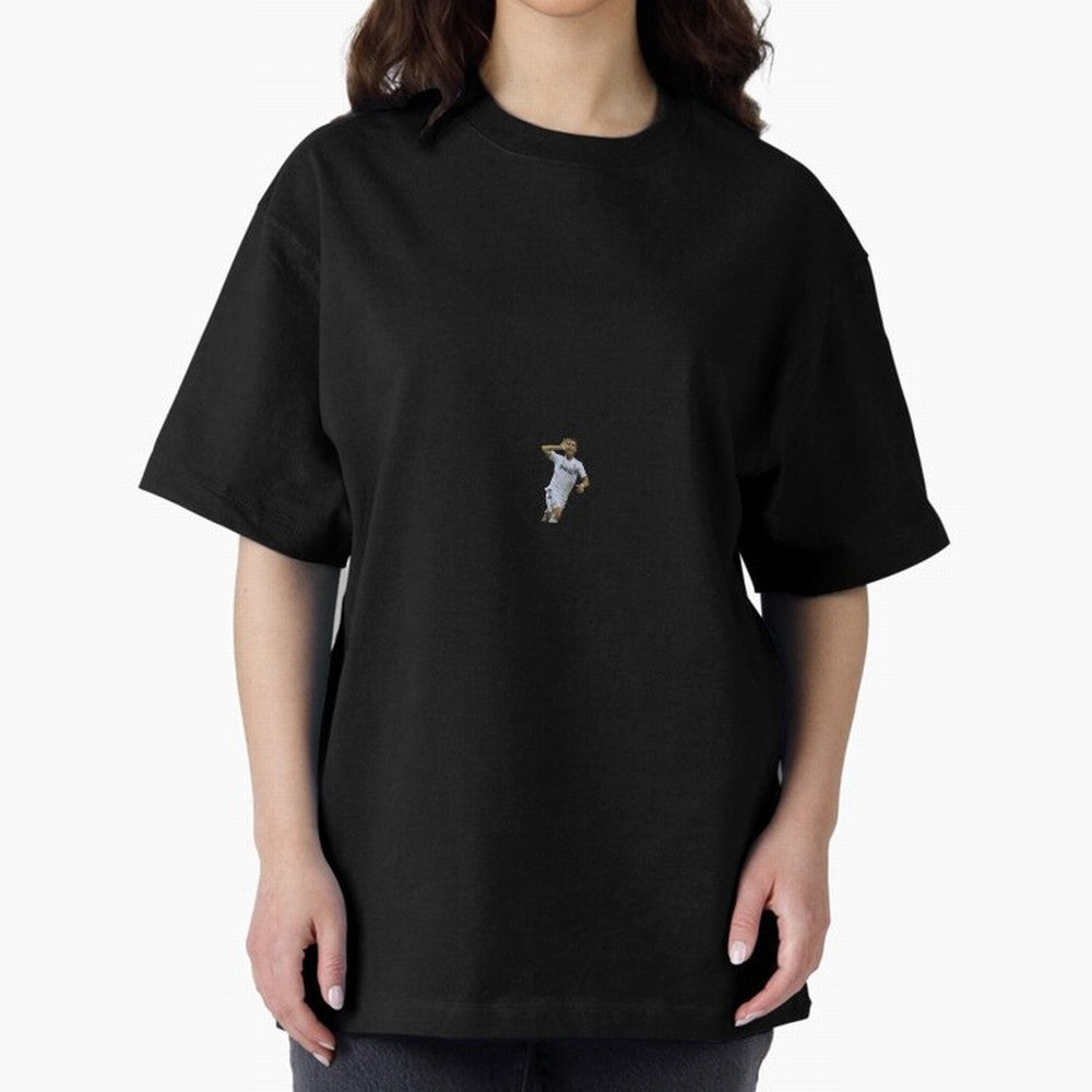 Cristiano Ronaldo Oversized T-Shirt Cheer for Global Football Passion for FIFA World Cup 2026, Capturing CR7 and Messi, England and Germany, Fan Favorite Moments, National Team Passion, Big Match Drama and Soccer History; Great for Watch Parties,