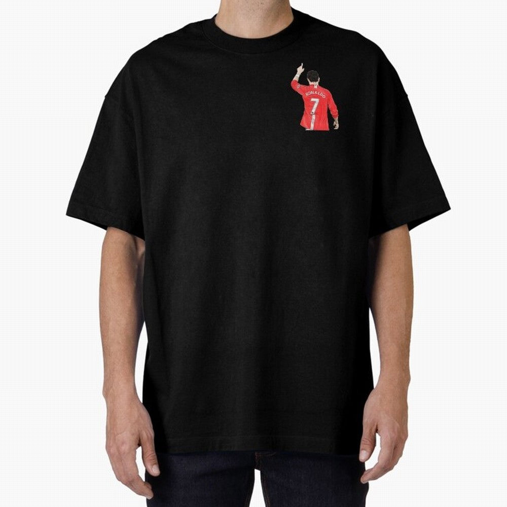 Cristiano Ronaldo CR7 Oversized T-Shirt Bring Trophy Dreams to Global Football Passion for FIFA World Cup 2026, Made for Messi, CR7 and Mbappe, England, Global Supporter Spirit, Legendary Goals, National Colors and Tournament Celebration; Ideal for
