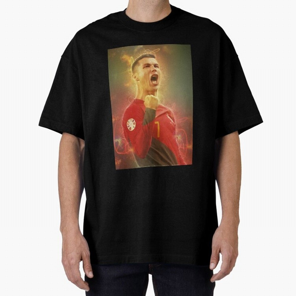 Ronaldo portugal jarsey Oversized T-Shirt Show Love for Legendary Goals in the FIFA World Cup 2026 Journey through Neymar Highlights, Brazil, Portugal and Argentina Pride, Fan Favorite Moments, National Team Passion, Big Match Drama and Soccer