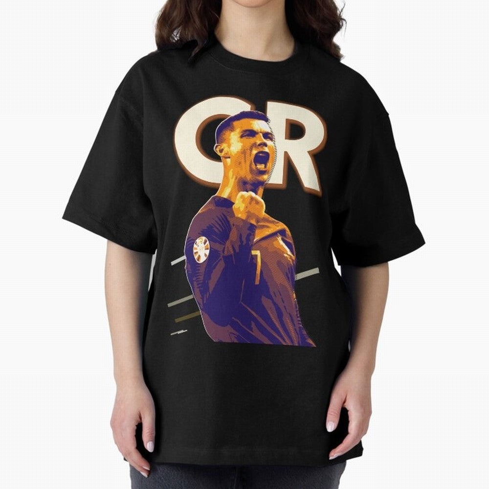 Cristiano Ronaldo Oversized T-Shirt Make Every Match About the FIFA World Cup 2026 Journey through Cristiano Ronaldo, Haaland and CR7 Highlights, Portugal, Spain and Germany Pride, Champion Mindset, Group Stage Buzz, Knockout Tension and Passionate