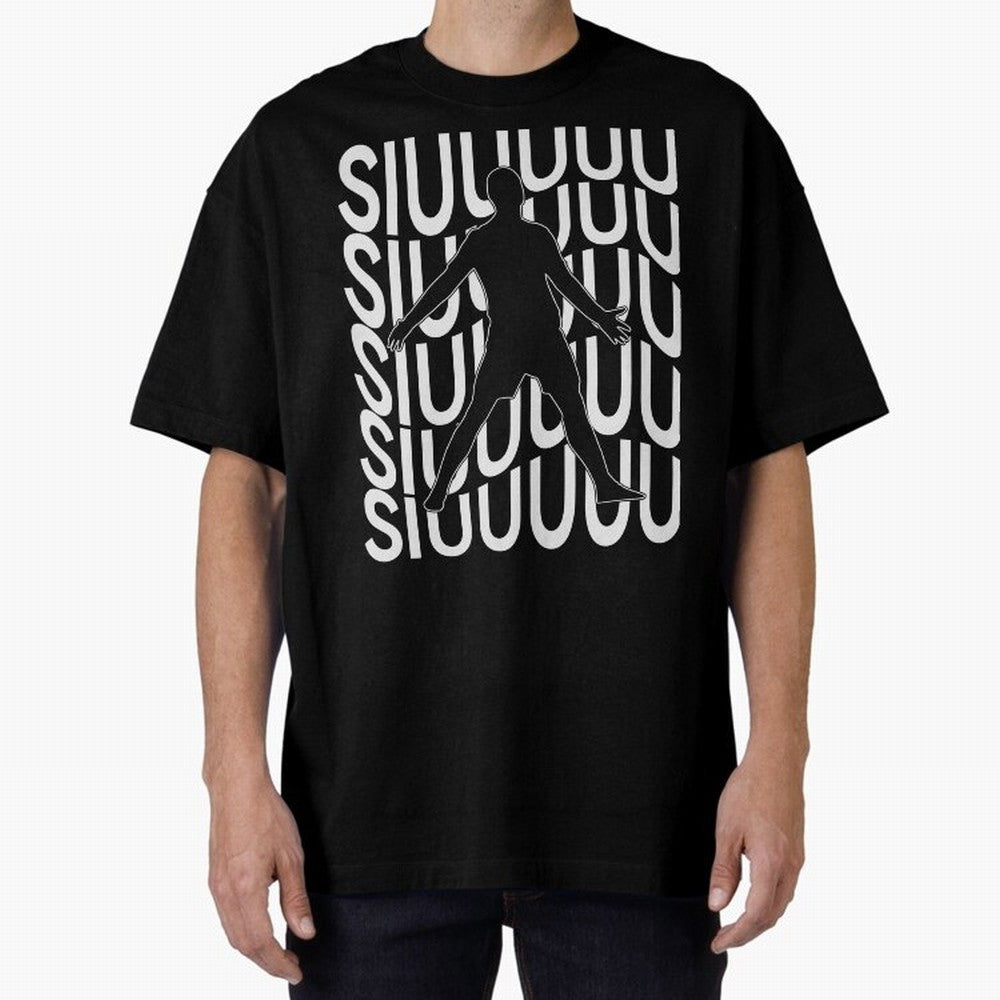 Siuuuuu Cute Soccer Present For Soccer Lovers Fan Kid's Boys Oversized T-Shirt Relive FIFA World Cup 2026 USA Canada Mexico for Fans of Messi and France, Bringing Stadium Memories, Football Loyalty, International Chants and Championship Tradition;