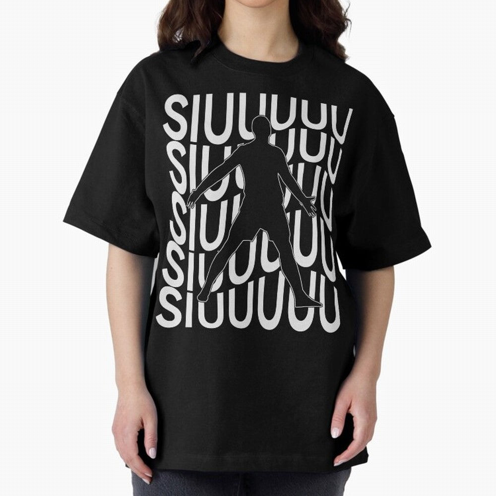 Siuuuuu Cute Soccer Present For Soccer Lovers Fan Kid's Boys Oversized T-Shirt Relive FIFA World Cup 2026 USA Canada Mexico for Fans of Messi and France, Bringing Stadium Memories, Football Loyalty, International Chants and Championship Tradition;