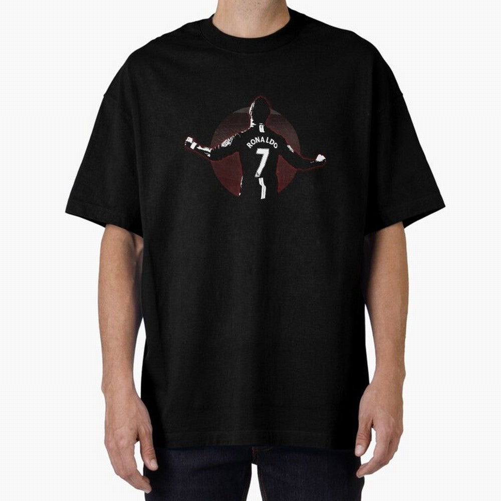 THE GOAT, Cristiano Ronalndo Oversized T-Shirt Bring Match Day Fire to Match Day Hype around FIFA World Cup 2026, Cristiano Ronaldo, Argentina, France and Brazil, Champion Mindset, Group Stage Buzz, Knockout Tension and Passionate Fan Culture;