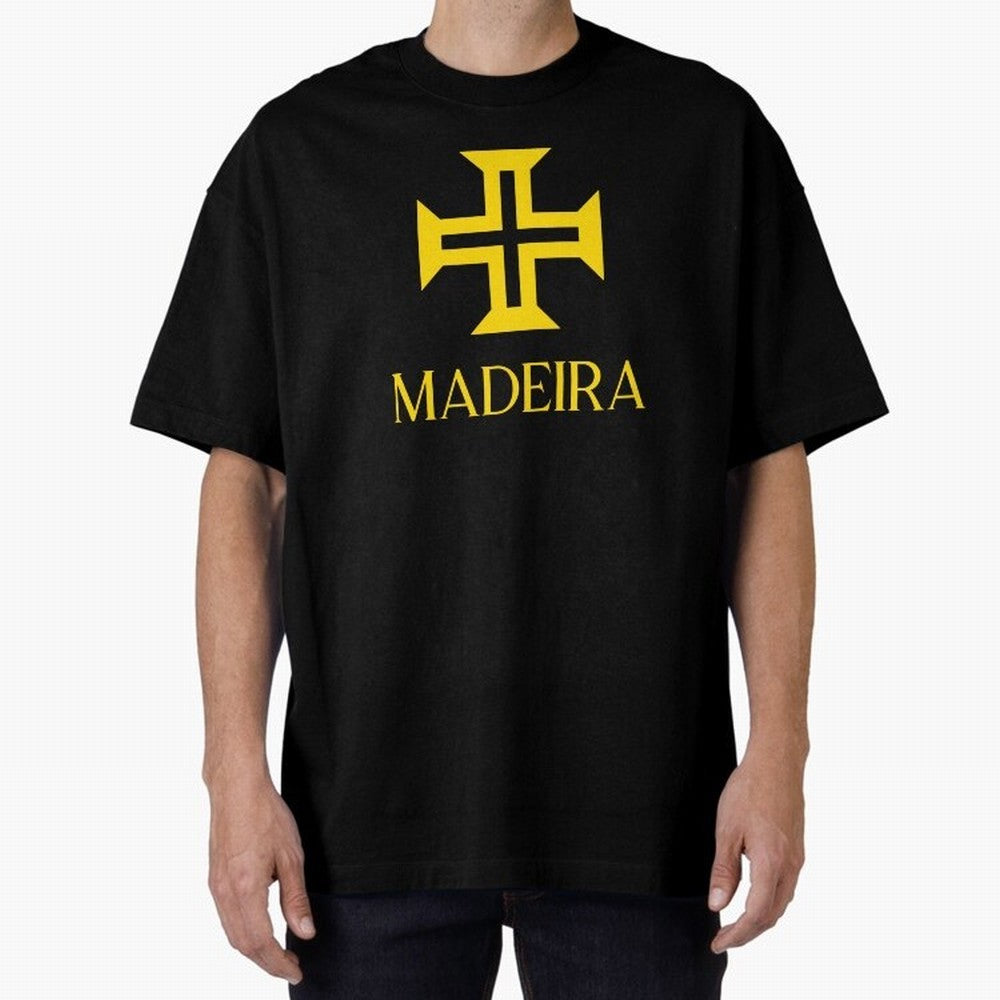Madeira yellow Oversized T-Shirt Celebrate Every Goal in FIFA World Cup 2026 for Fans of Cristiano Ronaldo, Haaland and CR7 and France, Bringing Fan Favorite Moments, National Team Passion, Big Match Drama and Soccer History; Built for Supporters