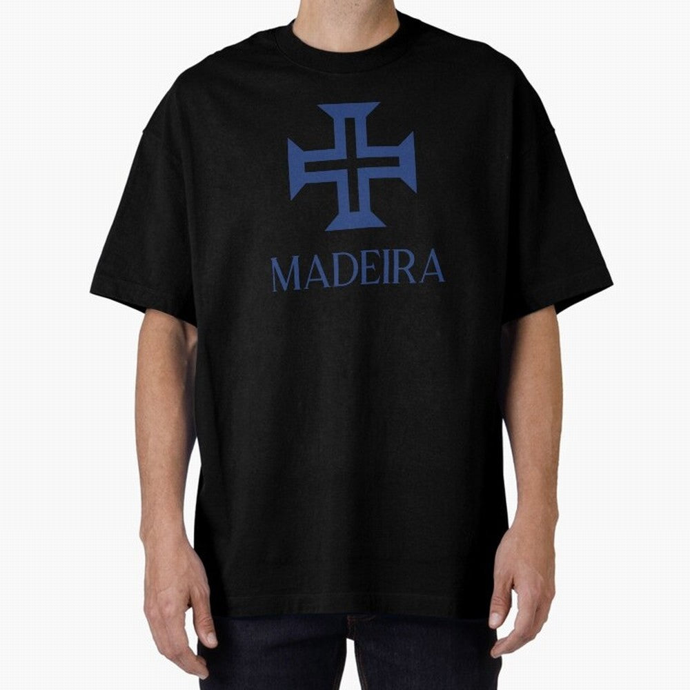 Madeira blue Oversized T-Shirt Join the FIFA World Cup 2026 Group Stage Journey through Haaland and Mbappe Highlights, Brazil Pride, Retro Football Energy, Iconic Rivalries, Trophy Chase Drama and Stadium Atmosphere; Made for Collectors Who Enjoy