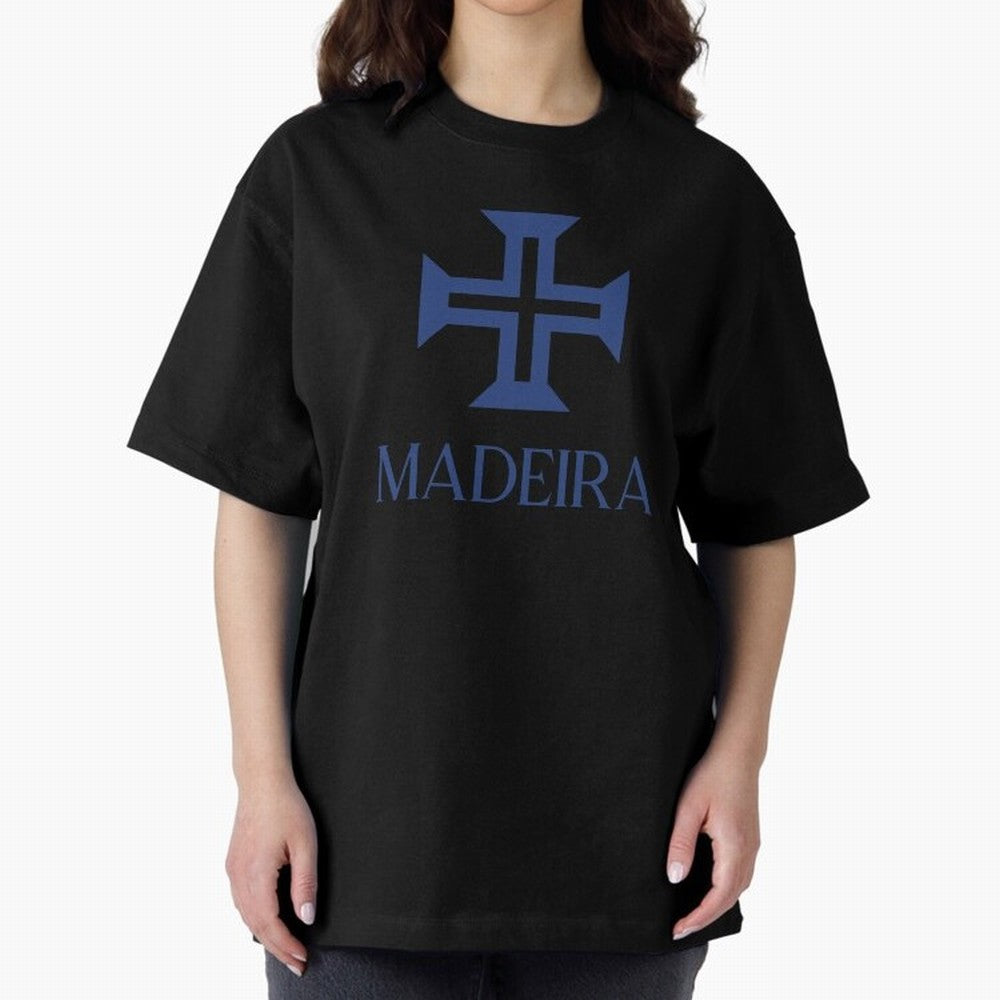 Madeira blue Oversized T-Shirt Join the FIFA World Cup 2026 Group Stage Journey through Haaland and Mbappe Highlights, Brazil Pride, Retro Football Energy, Iconic Rivalries, Trophy Chase Drama and Stadium Atmosphere; Made for Collectors Who Enjoy