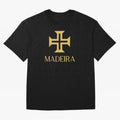 Madeira gold Oversized T-Shirt Honor the Beautiful Game during FIFA World Cup 2026 Driven by CR7 and Messi, Netherlands Energy, Championship Spirit, Famous Goals, Roaring Crowds and International Football Unity; Great for Supporters Who Love