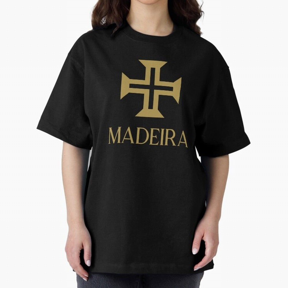Madeira gold b Oversized T-Shirt Feel the Heartbeat of FIFA World Cup 2026 Capturing Messi, Neymar and Mbappe, Germany Energy, Classic Soccer Heritage, Championship Pressure, Fan Loyalty and International Pride; Ideal for Fans Who Follow Messi,