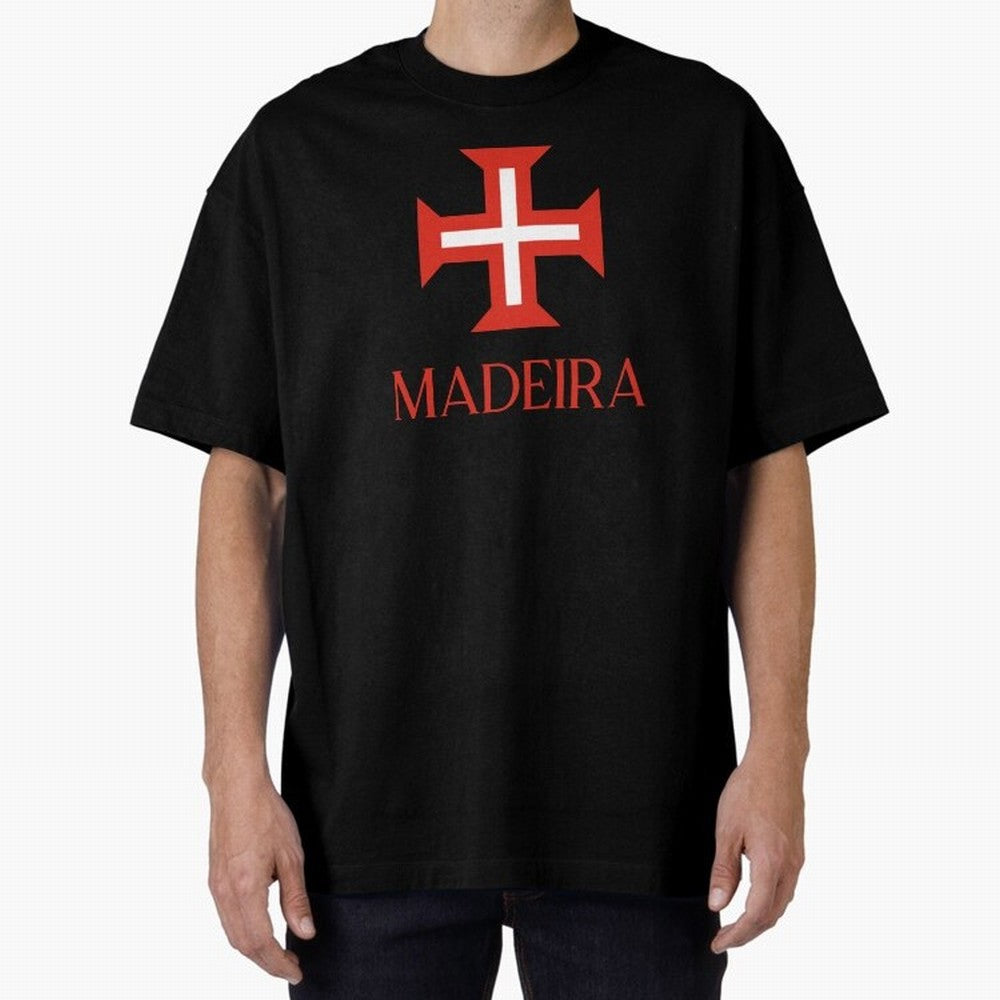 Madeira red Oversized T-Shirt Support the Legends of FIFA World Cup 2026 USA Canada Mexico Built around Messi and Cristiano Ronaldo, France Energy, Soccer Culture, Superstar Moments, National Team Dreams and Competitive Fire; Built for Supporters