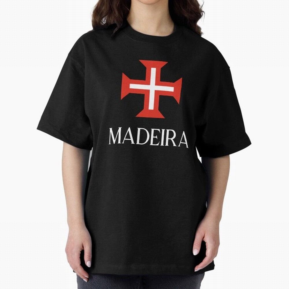 Madeira Oversized T-Shirt Celebrate the Magic of FIFA World Cup 2026 Group Stage for Fans of Neymar and France and Portugal, Bringing Worldwide Fan Energy, Dramatic Goals, Stadium Lights and Championship Celebrations; Made for Collectors Who Enjoy