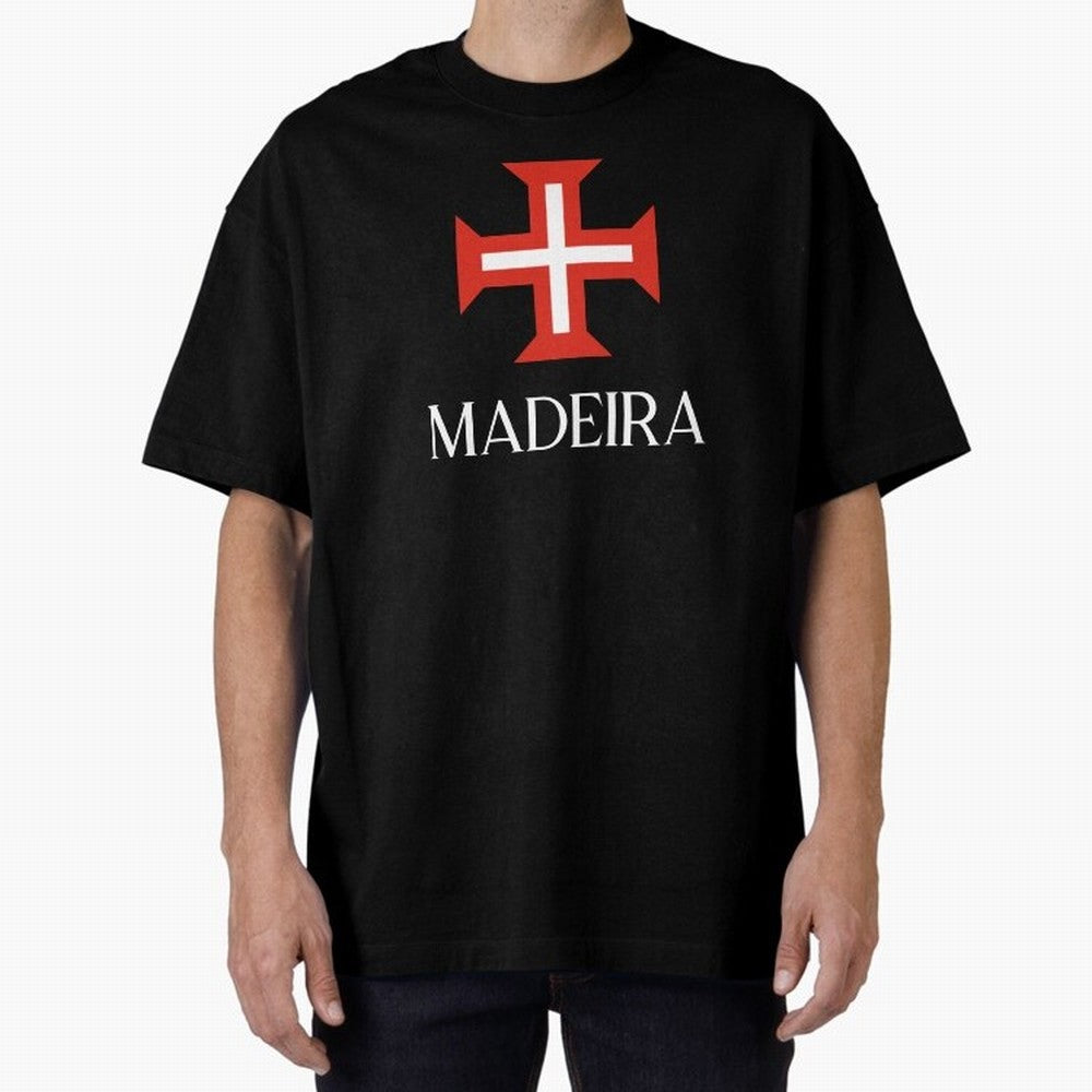 Madeira Oversized T-Shirt Celebrate the Magic of FIFA World Cup 2026 Group Stage for Fans of Neymar and France and Portugal, Bringing Worldwide Fan Energy, Dramatic Goals, Stadium Lights and Championship Celebrations; Made for Collectors Who Enjoy
