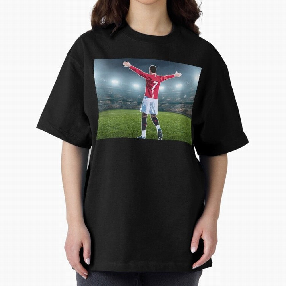Ronaldo Oversized T-Shirt Embrace FIFA World Cup 2026 Group Stage Built around Messi, Neymar and Mbappe, Portugal Energy, Stadium Memories, Football Loyalty, International Chants and Championship Tradition; Perfect for Fans, Collectors, Family