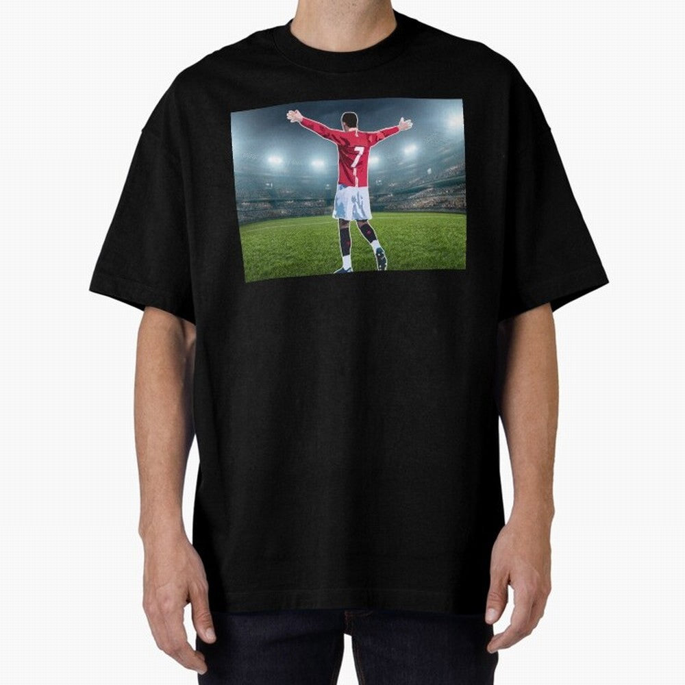 Ronaldo Oversized T-Shirt Embrace FIFA World Cup 2026 Group Stage Built around Messi, Neymar and Mbappe, Portugal Energy, Stadium Memories, Football Loyalty, International Chants and Championship Tradition; Perfect for Fans, Collectors, Family