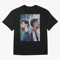 Lionel Messi and Cristiano Ronaldo Oversized T-Shirt Capture Stadium Memories from Global Football Passion for FIFA World Cup 2026 Group Stage, Made for Messi and Cristiano Ronaldo, France, Match Day Excitement, Supporter Culture, Golden Goals and