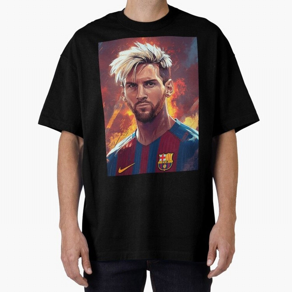 Lionel Messi Oversized T-Shirt Bring Champion Energy into the FIFA World Cup 2026 USA Canada Mexico Journey through Mbappe Highlights, France Pride, Football Festival Excitement, Trophy Ambitions, Country Rivalries and Star Player Buzz; Perfect for