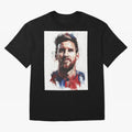 Lionel Messi Oversized T-Shirt Celebrate Golden Goal Energy in FIFA World Cup 2026 Spirit, Celebrating Netherlands, CR7 and Messi, Football History, Final Match Energy, Crowd Noise and Once in a Lifetime Moments; Ideal for Fans Who Follow Messi,