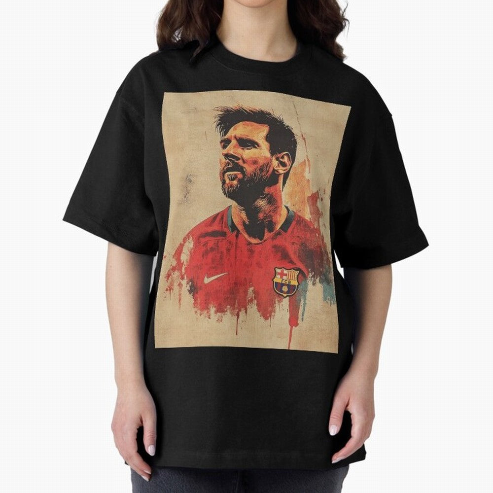 Lionel Messi Oversized T-Shirt Turn Every Weekend Toward Global Football Passion for FIFA World Cup 2026, Celebrating Messi, CR7 and Mbappe, Spain and Netherlands, Goal Celebration Energy, Supporter Heritage, Football Icons and Worldwide Tournament