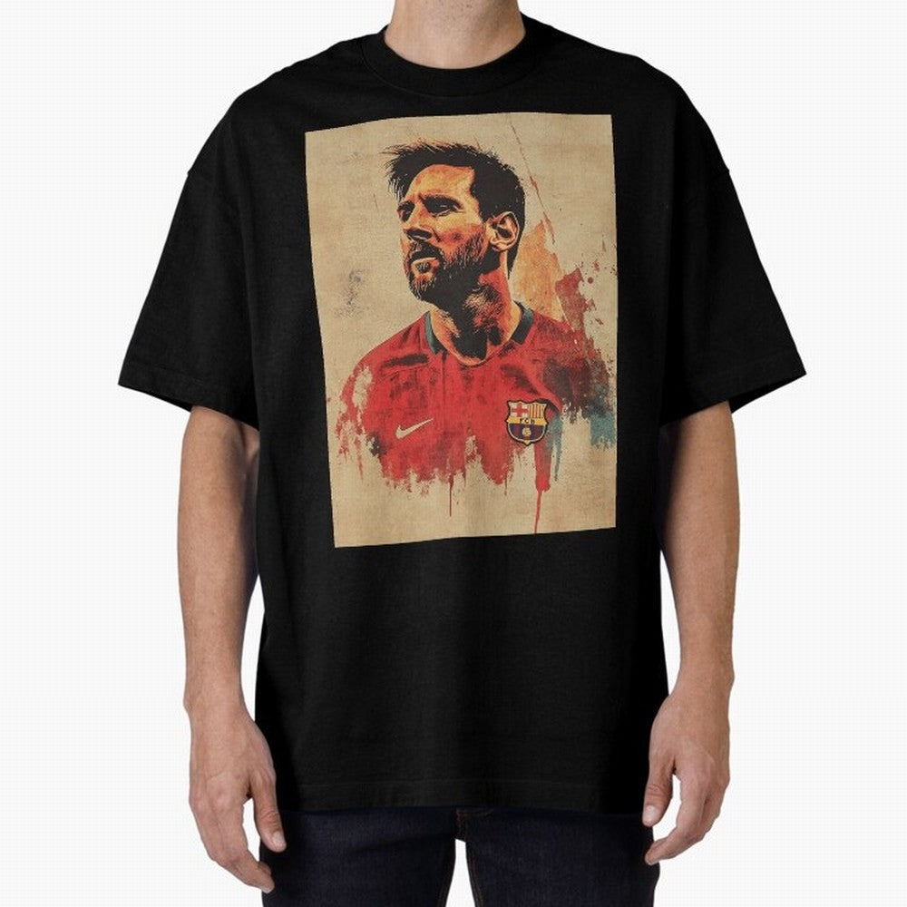 Lionel Messi Oversized T-Shirt Turn Every Weekend Toward Global Football Passion for FIFA World Cup 2026, Celebrating Messi, CR7 and Mbappe, Spain and Netherlands, Goal Celebration Energy, Supporter Heritage, Football Icons and Worldwide Tournament