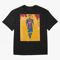 Lionel Messi Oversized T-Shirt Keep Football History Alive during Global Football Passion for FIFA World Cup 2026, Built around Cristiano Ronaldo, France, Football Passion, Legendary Performances, Festival Vibes and Supporter Community; Perfect for