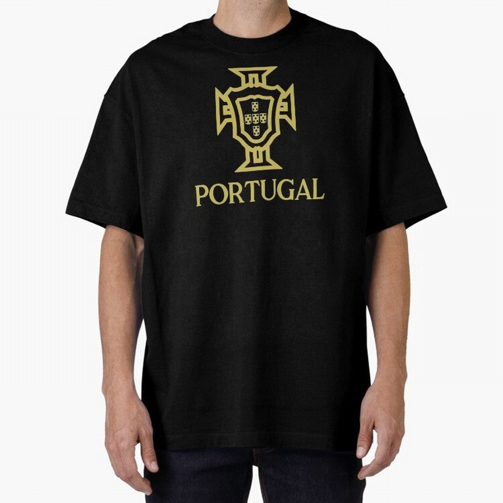 Portugal Oversized T-Shirt Celebrate the Road through FIFA World Cup 2026 USA Canada Mexico Spirit, Centered on Germany, Cristiano Ronaldo, Haaland and CR7, Football History, Final Match Energy, Crowd Noise and Once in a Lifetime Moments; Ideal for