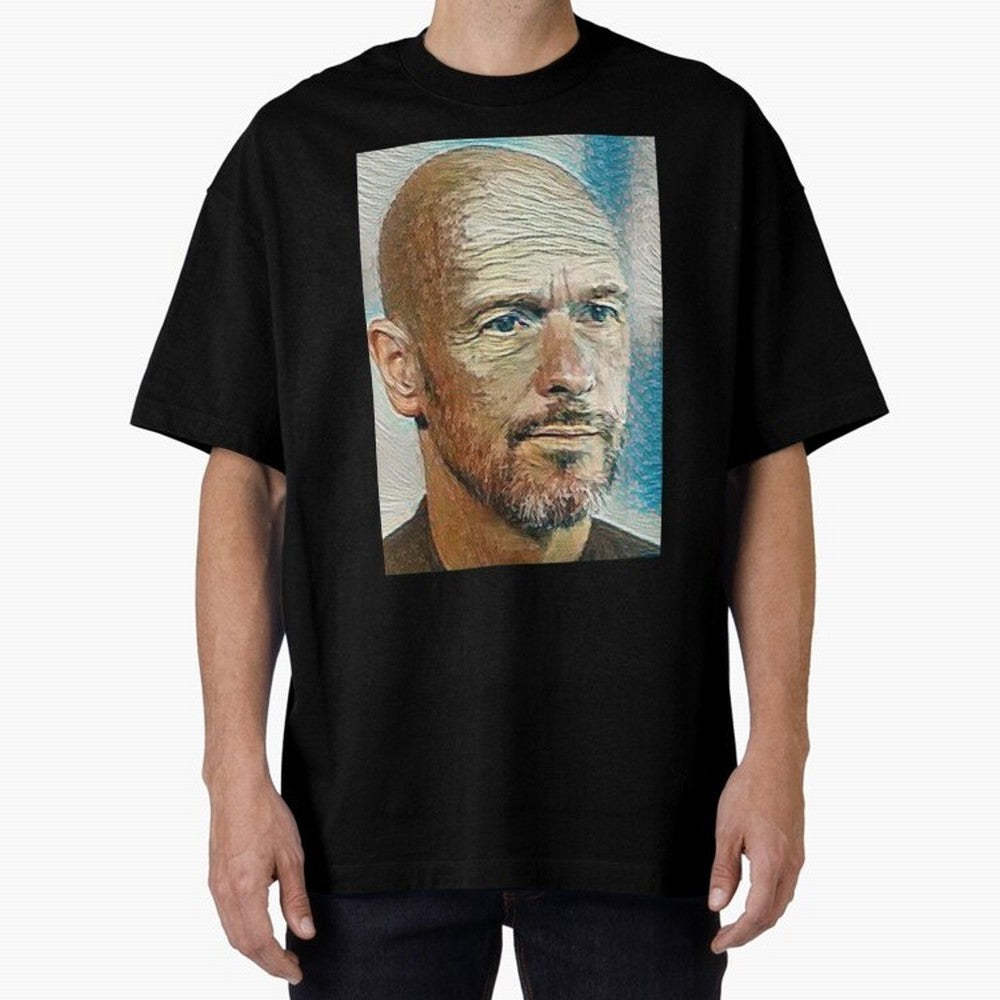 Erik Ten Hag Oversized T-Shirt Celebrate the Magic of FIFA World Cup 2026 USA Canada Mexico for Fans of Messi, Neymar and Mbappe and Argentina, Bringing Football Festival Excitement, Trophy Ambitions, Country Rivalries and Star Player Buzz; Perfect