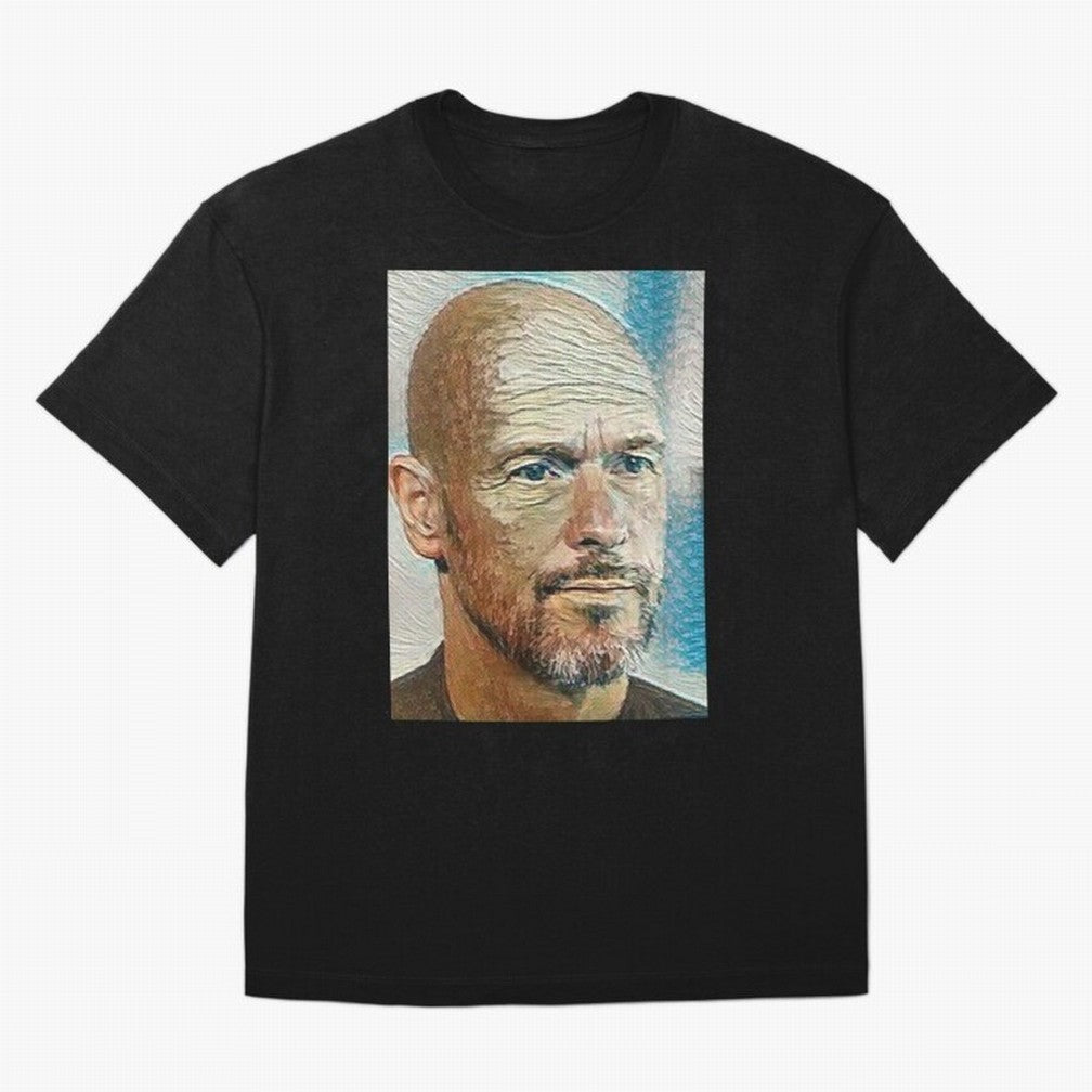 Erik Ten Hag Oversized T-Shirt Celebrate the Magic of FIFA World Cup 2026 USA Canada Mexico for Fans of Messi, Neymar and Mbappe and Argentina, Bringing Football Festival Excitement, Trophy Ambitions, Country Rivalries and Star Player Buzz; Perfect