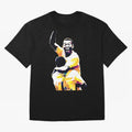 Pele Pop Art Oversized T-Shirt Show Support during FIFA World Cup 2026 USA Canada Mexico Spirit, Filled with Argentina, France and Brazil, CR7 and Messi, Soccer Culture, Superstar Moments, National Team Dreams and Competitive Fire; Created for