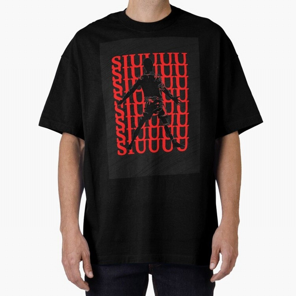 cristiano ronaldo siuuu Oversized T-Shirt Celebrate the Next Chapter of FIFA World Cup 2026 Group Stage Centered on Messi, CR7 and Mbappe, Netherlands Energy, Game Day Rituals, Football Legends, Country Pride and the Road to the Final; Perfect for