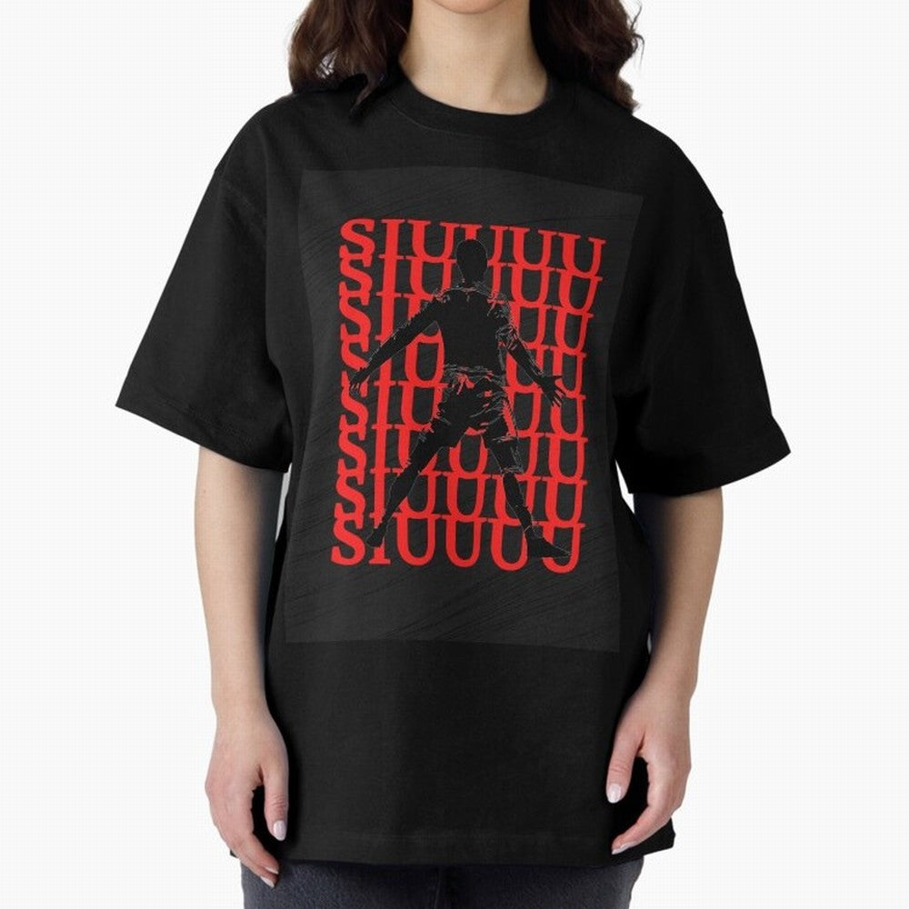 cristiano ronaldo siuuu Oversized T-Shirt Celebrate the Next Chapter of FIFA World Cup 2026 Group Stage Centered on Messi, CR7 and Mbappe, Netherlands Energy, Game Day Rituals, Football Legends, Country Pride and the Road to the Final; Perfect for