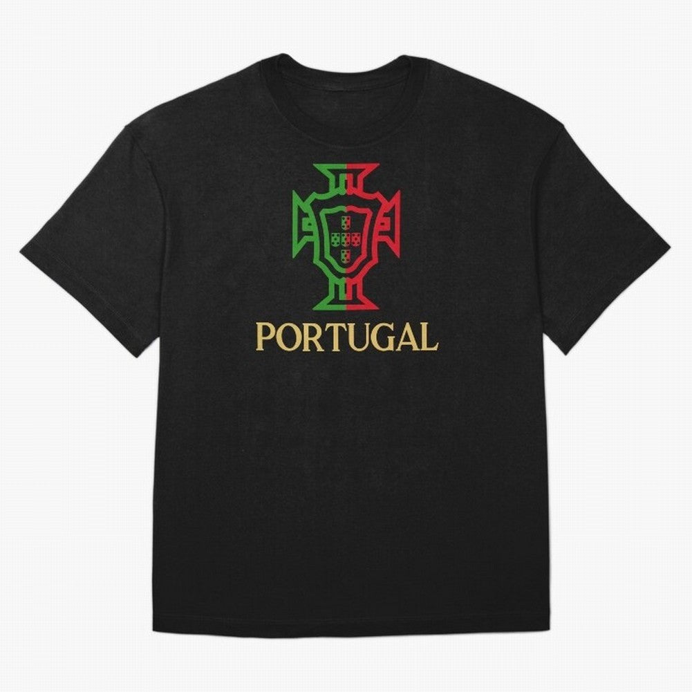 Portugal Tuga Gold Oversized T-Shirt Bring Match Day Fire to Match Day Hype around FIFA World Cup 2026 USA Canada Mexico, Cristiano Ronaldo, France and Portugal, Football Festival Excitement, Trophy Ambitions, Country Rivalries and Star Player
