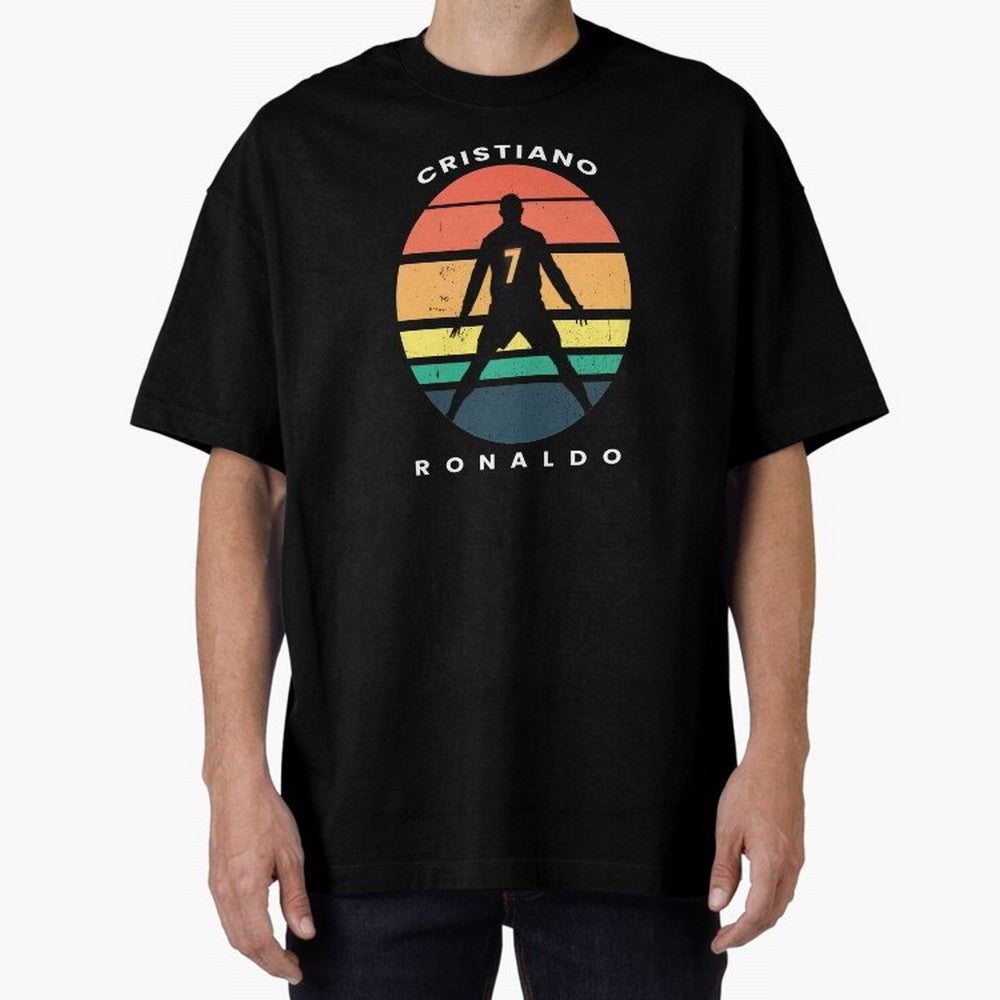 CRISTIANO RONALDO RETRO VINTAGE T-SHIRT Oversized T-Shirt Carry the Colors and Pride of the FIFA World Cup 2026 USA Canada Mexico Journey through Mbappe Highlights, Germany Pride, Stadium Chants, National Pride, Trophy Dreams and Unforgettable