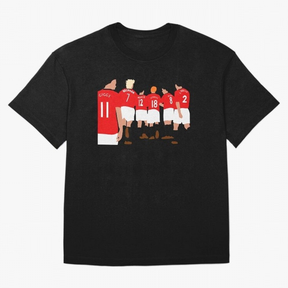 Class of 92 - Manchester United Legends Oversized T-Shirt Stand with FIFA World Cup 2026 Group Stage Made for Messi, Neymar and Mbappe, France Energy, Classic Soccer Heritage, Championship Pressure, Fan Loyalty and International Pride; Ideal for