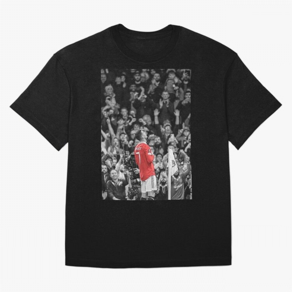 Cristiano Ronaldo Manchester United Oversized T-Shirt Discover FIFA World Cup 2026 USA Canada Mexico Inspired by CR7 and Messi, England Energy, Stadium Memories, Football Loyalty, International Chants and Championship Tradition; Created for Match