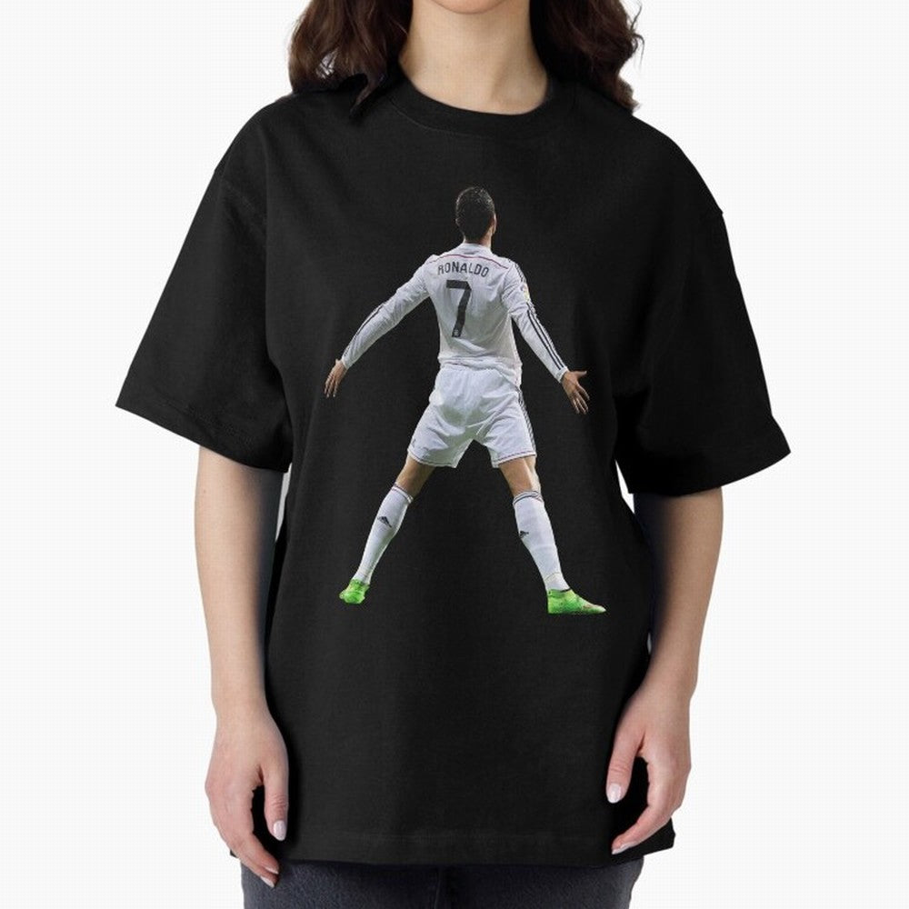 CR7 Oversized T-Shirt Get Ready for Global Football Passion for FIFA World Cup 2026 USA Canada Mexico, Driven by Messi, Neymar and Mbappe, England, France and Netherlands, Match Day Excitement, Supporter Culture, Golden Goals and Global Football