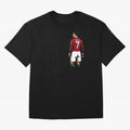 Cristiano Ronaldo inspired design Oversized T-Shirt Relive the FIFA World Cup 2026 Journey through Messi and Cristiano Ronaldo Highlights, Argentina, France and Brazil Pride, Stadium Chants, National Pride, Trophy Dreams and Unforgettable Football