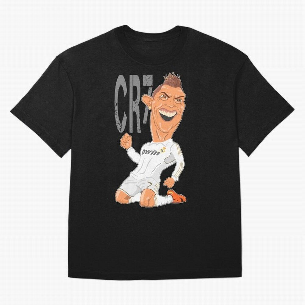 RONALDO Oversized T-Shirt Experience the Global Stage of FIFA World Cup 2026 Group Stage Centered on Mbappe and Neymar, England Energy, Supporter Pride, Iconic Celebrations, Legendary Names and Global Match Day Energy; Ideal for Passionate Fans Who