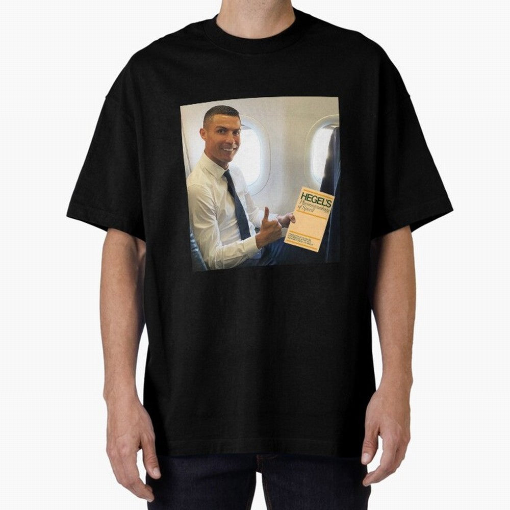 Ronaldo Hegel Oversized T-Shirt Feel the FIFA World Cup 2026 Journey through CR7 Highlights, Argentina and Brazil Pride, Retro Football Energy, Iconic Rivalries, Trophy Chase Drama and Stadium Atmosphere; Ideal for Football Dads, Football Moms,