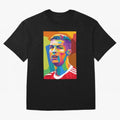 Cristiano Ronaldo Wpap Pop Art Oversized T-Shirt Relive Global Football Passion for FIFA World Cup 2026, with CR7, Germany, Sports Nostalgia, International Competition, Famous Players and Unforgettable Victories; Made for Die Hard Supporters,