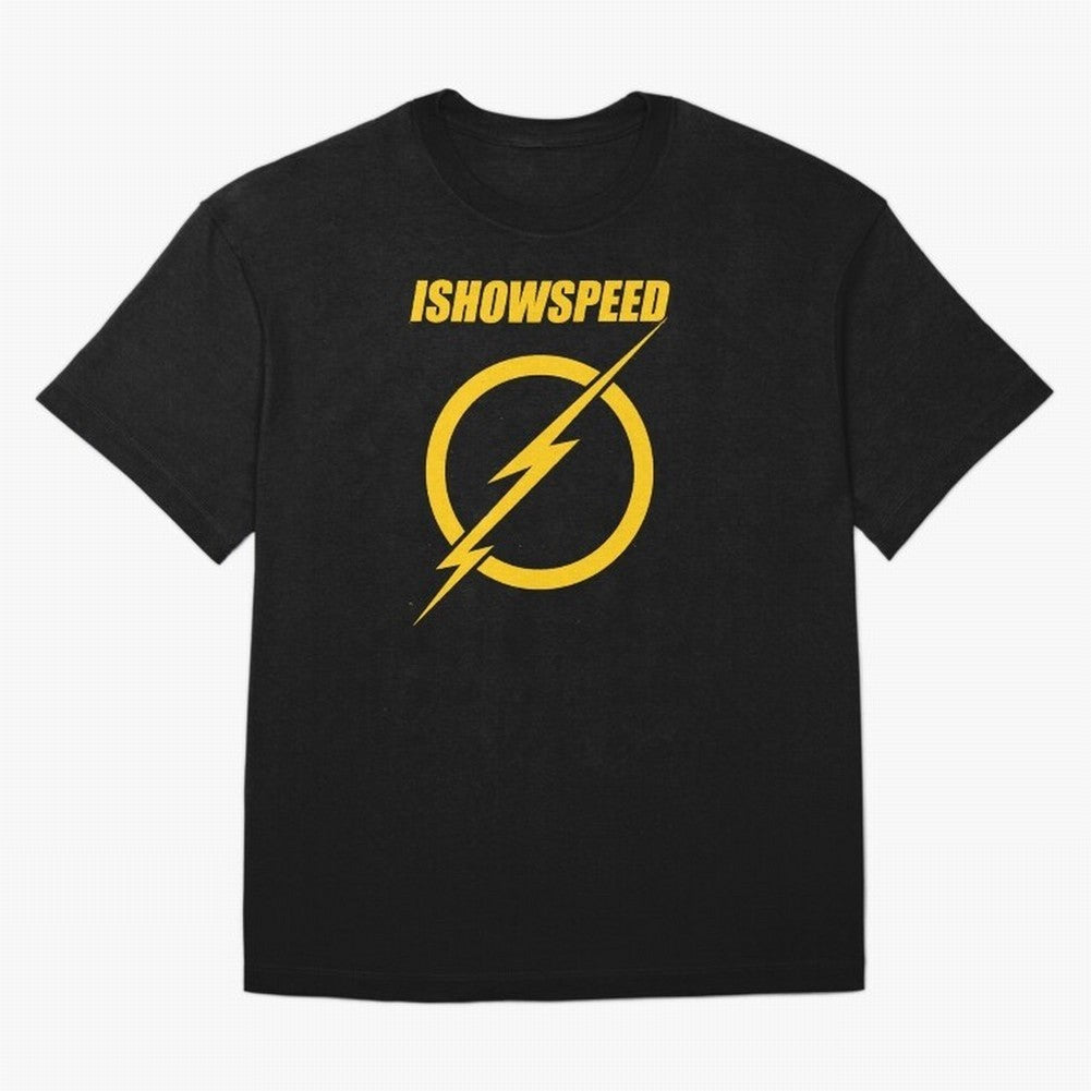 ISHOWSPEED MERCH LOGO Oversized T-Shirt Celebrate the Magic of Match Day Hype around FIFA World Cup 2026, CR7 and Messi, Portugal, Spain and Germany, Retro Football Energy, Iconic Rivalries, Trophy Chase Drama and Stadium Atmosphere; Great for