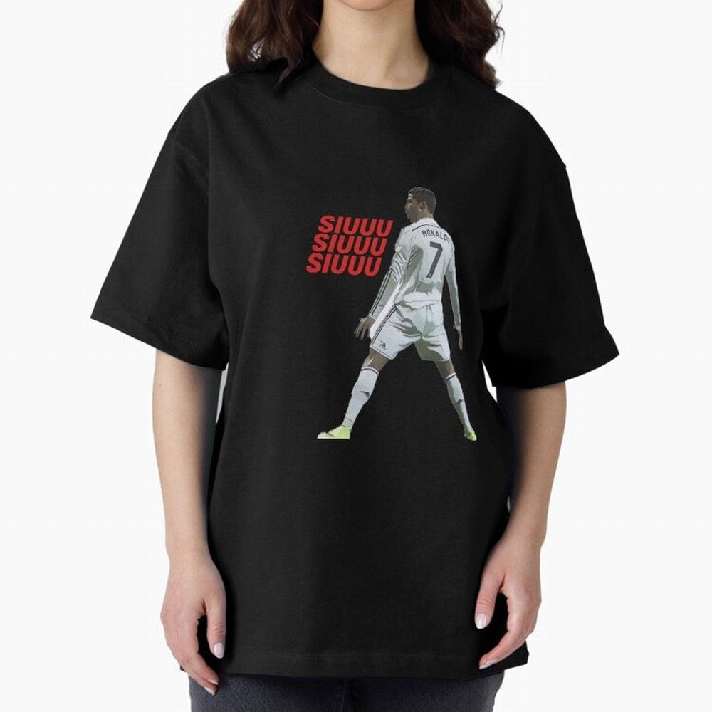SIUUU #25 Oversized T-Shirt Create FIFA World Cup 2026 Group Stage for Fans of Neymar and Brazil, Portugal and Argentina, Bringing Classic Soccer Heritage, Championship Pressure, Fan Loyalty and International Pride; Ideal for Football Dads,