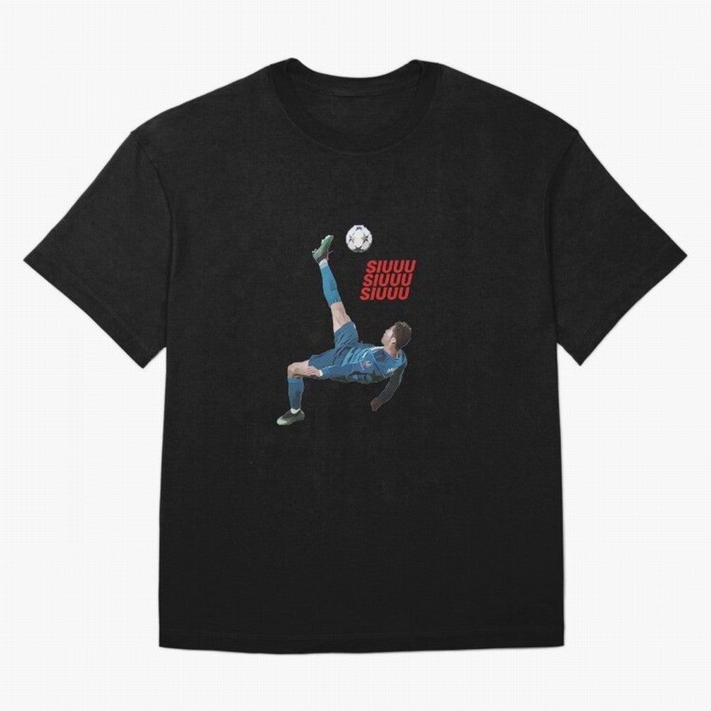 SIUUU #33 Oversized T-Shirt Celebrate Match Day Hype around FIFA World Cup 2026 Group Stage, Messi and Cristiano Ronaldo, Netherlands, Vintage Soccer Flavor, Modern Football Stars, National Flags and Final Night Emotion; Perfect for Fans,