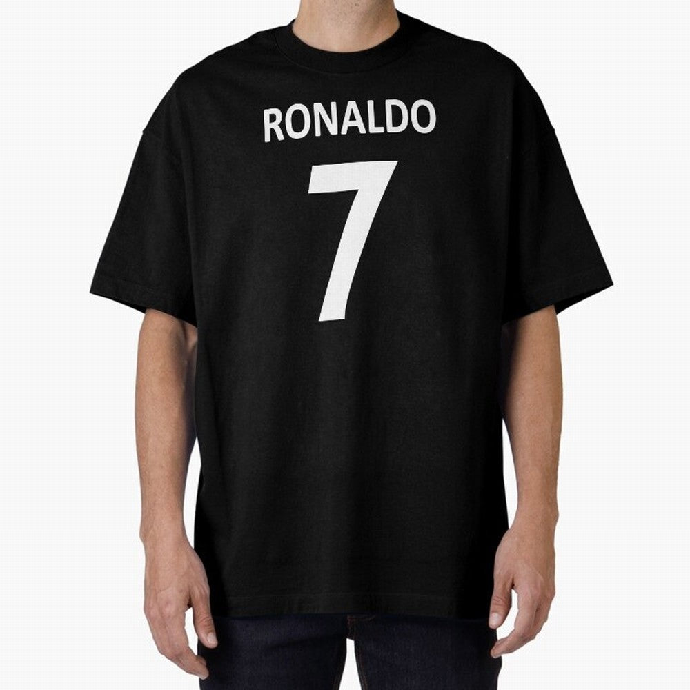 RONALDO NO.7 Oversized T-Shirt Follow Every Goal of the FIFA World Cup 2026 Journey through Messi and Cristiano Ronaldo Highlights, England and Germany Pride, Champion Mindset, Group Stage Buzz, Knockout Tension and Passionate Fan Culture; Ideal