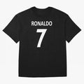 RONALDO NO.7 Oversized T-Shirt Follow Every Goal of the FIFA World Cup 2026 Journey through Messi and Cristiano Ronaldo Highlights, England and Germany Pride, Champion Mindset, Group Stage Buzz, Knockout Tension and Passionate Fan Culture; Ideal